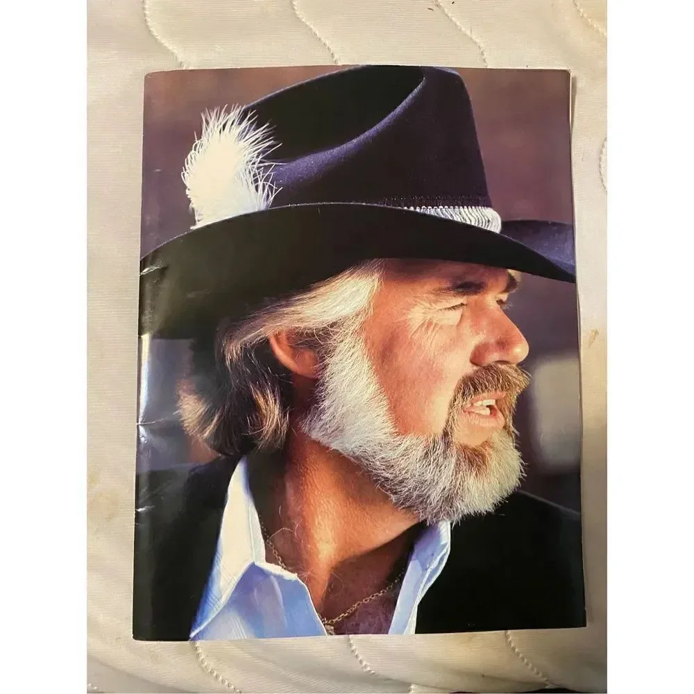 Vintage Kenny Rodgers 1981 greatest hits tour paperback book